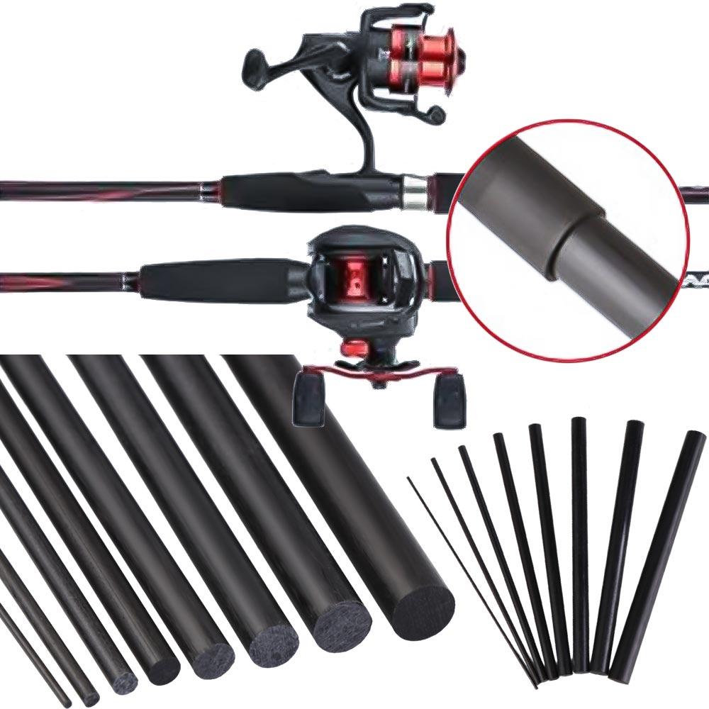 Fishing Rod Carbon Fiber - Bastoncini in fibra di carbonio ad