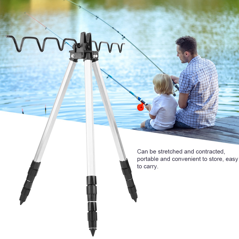 Fishing Rod Casting - Supporti per treppiede per canna da