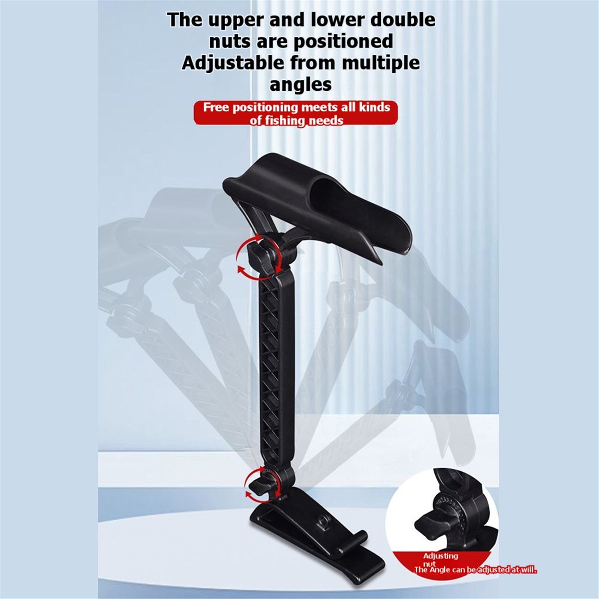 Fishing Rod Ice - POPULAR-2 Pezzi Portacanna Regolabile per Pesca