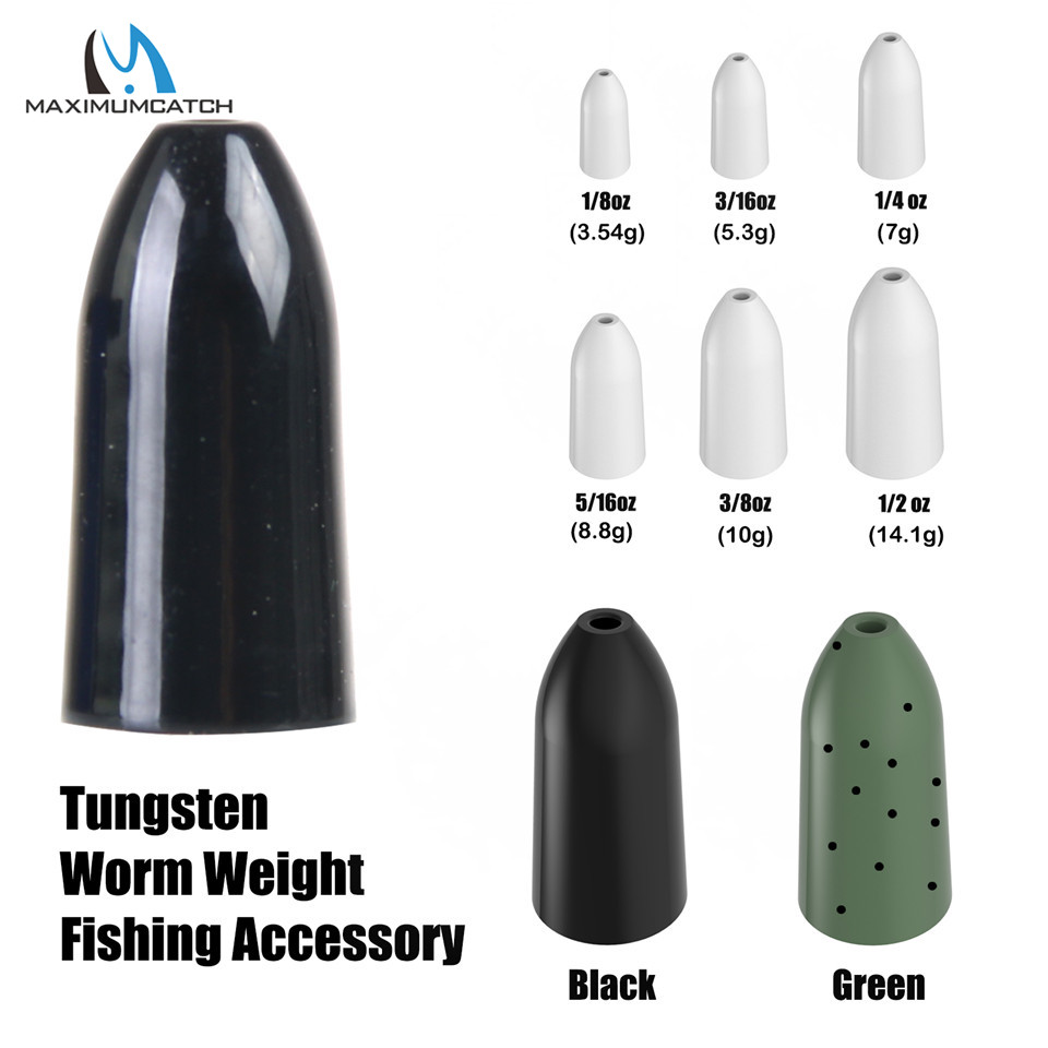 Fishing Rod Ice - Maximumcatch Fishing Sinker Lure tungsteno Bullet
