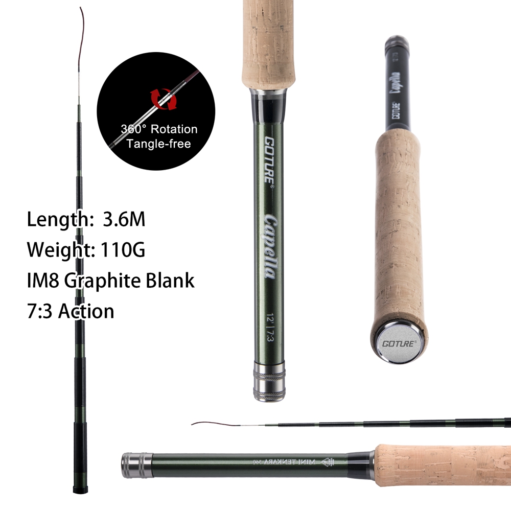 Goture Tenkara Canna da pesca  - Fishing Rod Combo recensione e prezzo