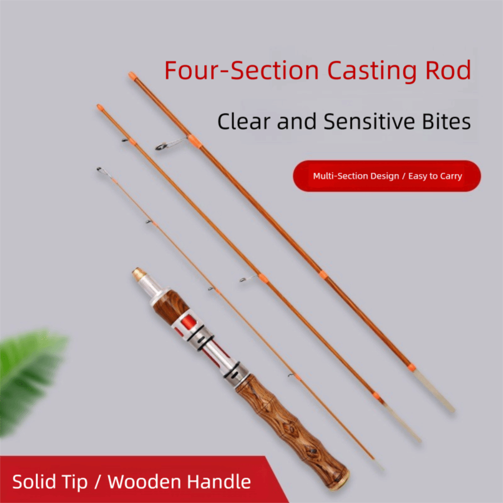 Canna da pesca spinning a 4 se - Fishing Rod Carbon Fiber recensione e prezzo