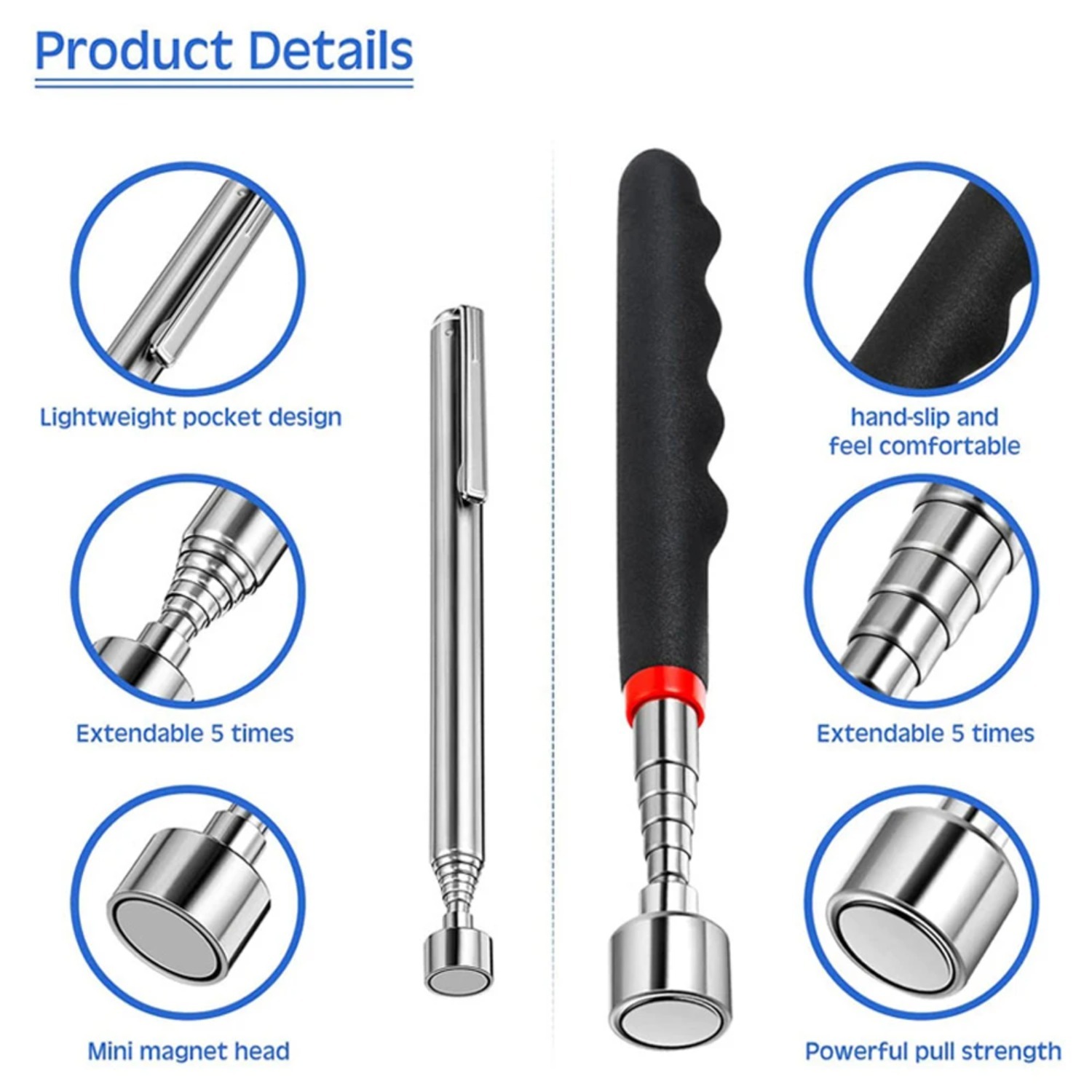 Asta di Raccolta Regolabile, M - Fishing Rod Travel recensione e prezzo