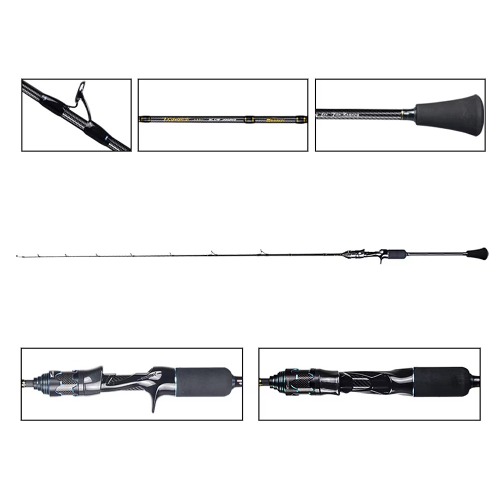 Canna da Pesca Slow Jigging in - Fishing Rod Casting recensione e prezzo