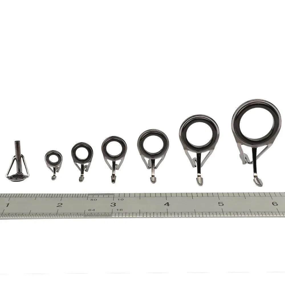 7 pz/set Attrezzatura Da Pesca - Fishing Rod Guide Replacement recensione e prezzo