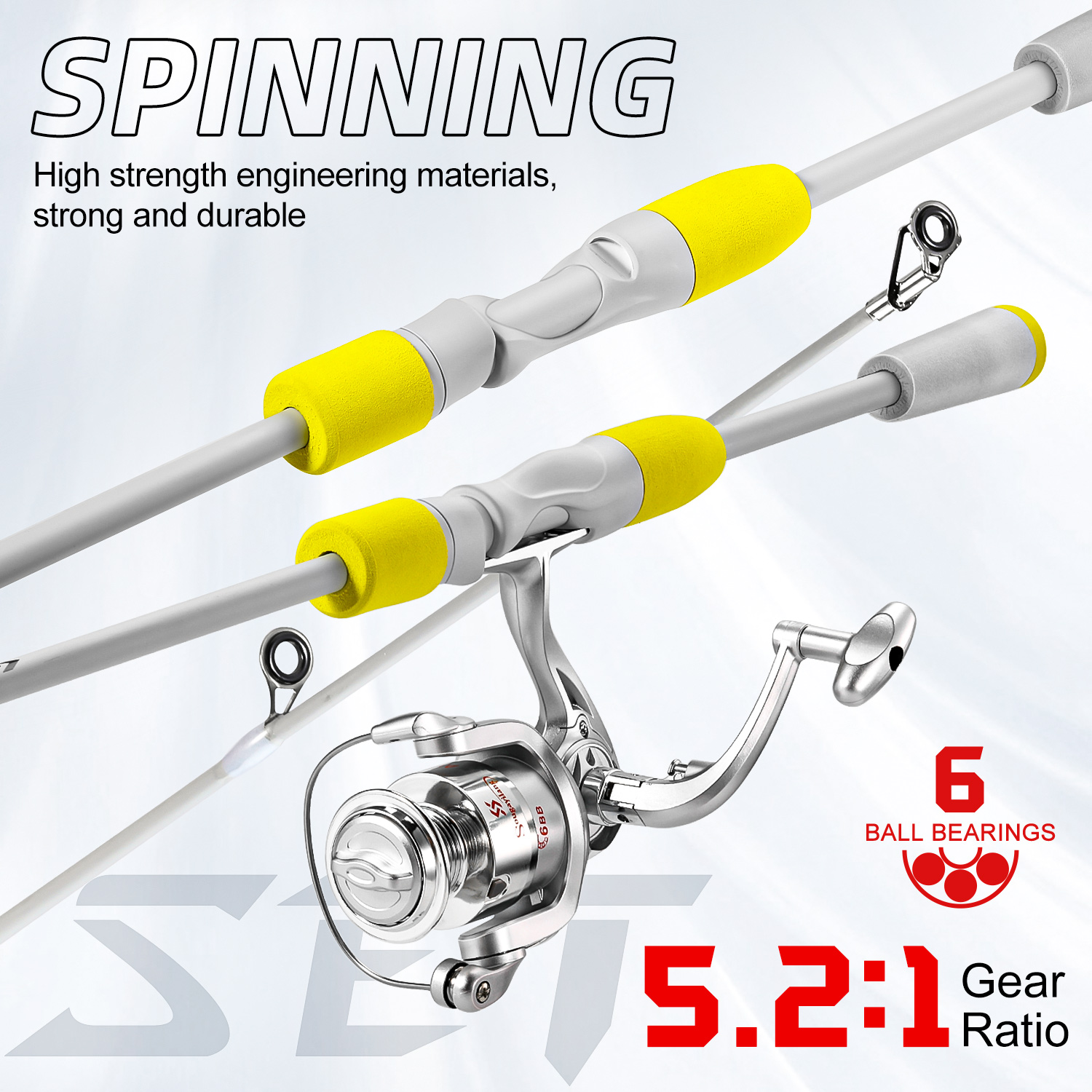 Sougayilang Canna da pesca Spi - Fishing Rod Combo recensione e prezzo