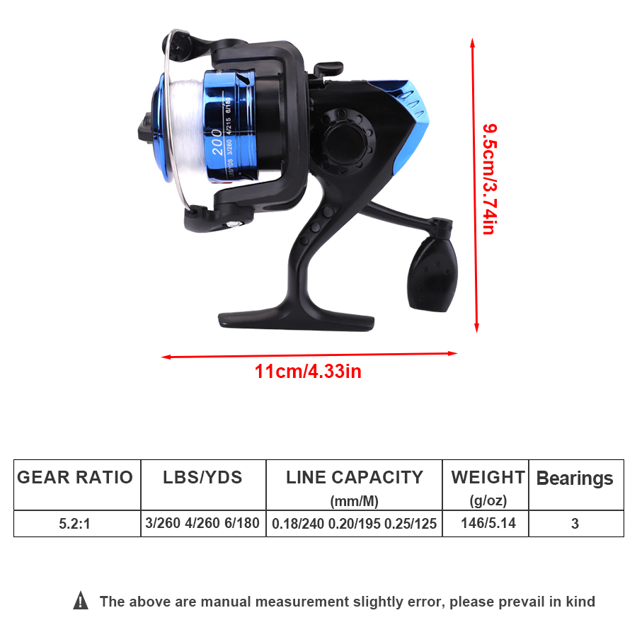 FTK 1.8M Mulinello per canna d - Fishing Rod Combo recensione e prezzo